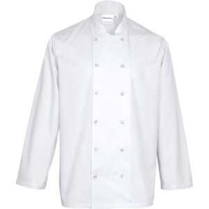 Nino Cucino Kochjacke, Modell Chef, Langarm, weiß, Gr. S