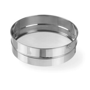 Hendi Backsieb, rund, für Puderzucker, ⌀410x(H)80mm