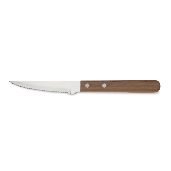 Was Germany Steakmesser Set, mit Walnussholzgriff, 21 cm, Set á 6 Stück, Holz, Chromstahl 13/0 Was Germany Steakmesser Set, mit Walnussholzgriff, 21 cm, Set á 6 Stück, Holz, Chromstahl 13/0