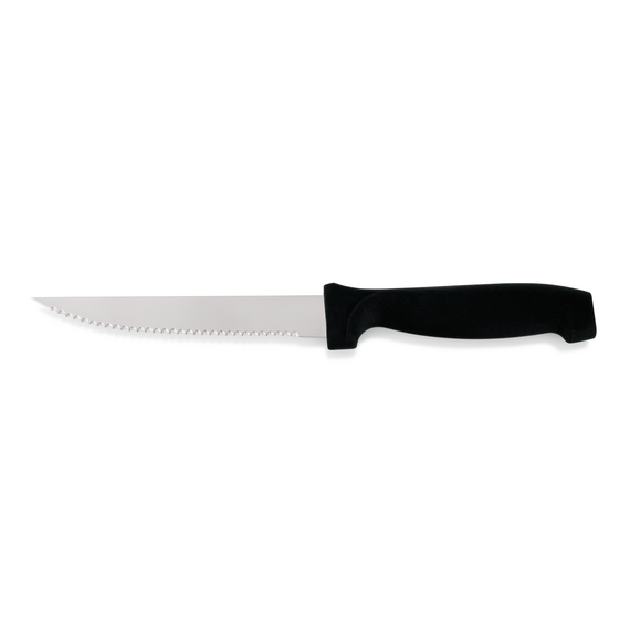 Essentials Steakmesser Set, mit Kunststoffgriff, 22 cm, Set á 6 Stück, Edelstahl Essentials Steakmesser Set, mit Kunststoffgriff, 22 cm, Set á 6 Stück, Edelstahl