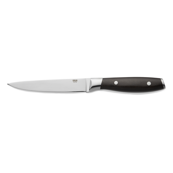 Carlos Steakmesser Set, mit Eschenholzgriff, 25 cm, Set á 6 Stück, Klingenstahl 420, Holz Carlos Steakmesser Set, mit Eschenholzgriff, 25 cm, Set á 6 Stück, Klingenstahl 420, Holz