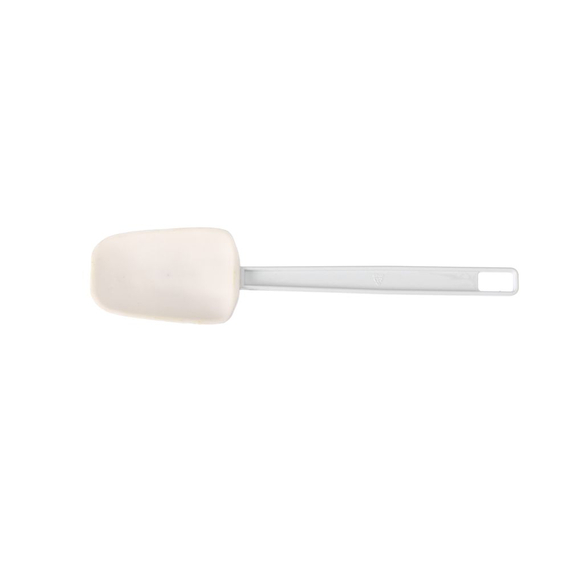 Hendi Schaberlöffel geformt, Kitchen Line, Weiß, 254x57mm Hendi Schaberlöffel geformt, Kitchen Line, Weiß, 254x57mm
