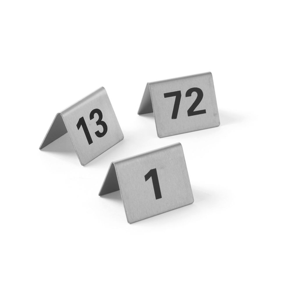 Hendi Tischnummern, Nummer 61-72, 50x35x(H)40mm 1 Hendi Tischnummern, Nummer 61-72, 50x35x(H)40mm