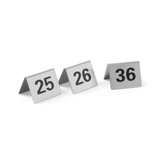 Hendi Tischnummern, Nummer 25-36, 50x35x(H)40mm Hendi Tischnummern, Nummer 25-36, 50x35x(H)40mm