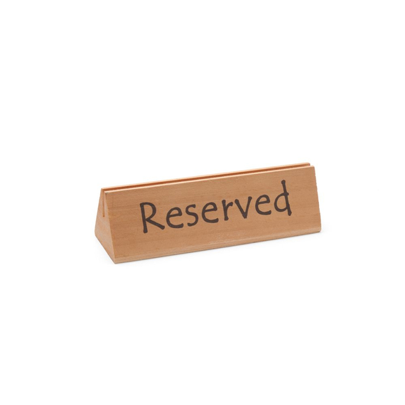 Hendi Tischschild Reserviert, reserved, 152x44x(H)44mm Hendi Tischschild Reserviert, reserved, 152x44x(H)44mm