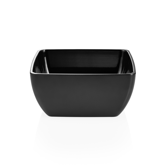 Day & Night Schale, 25 x 25 x 11,5 cm, schwarz, Melamin Day & Night Schale, 25 x 25 x 11,5 cm, schwarz, Melamin