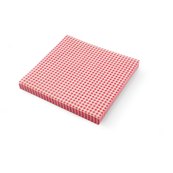 Hendi Einschlagpapier, fettdicht, Karomuster, 500 Stk., 305x305mm Hendi Einschlagpapier, fettdicht, Karomuster, 500 Stk., 305x305mm