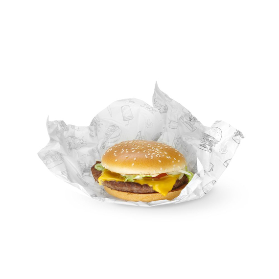 Hendi Einschlagpapier, fettdicht, Fastfood-Muster, 500 Stk., 250x350mm 3 Hendi Einschlagpapier, fettdicht, Fastfood-Muster, 500 Stk., 250x350mm