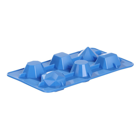 BarUp Eiswürfelform, edelsteinförmig, Blau, 2 Stk., 190x105x(H)30mm 1 BarUp Eiswürfelform, edelsteinförmig, Blau, 2 Stk., 190x105x(H)30mm