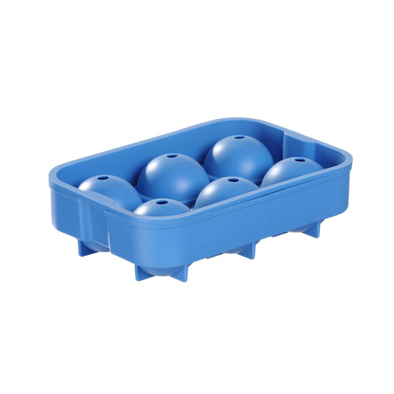 BarUp Eiswürfelform, kugelförmig, Blau, 180x125x(H)50mm BarUp Eiswürfelform, kugelförmig, Blau, 180x125x(H)50mm