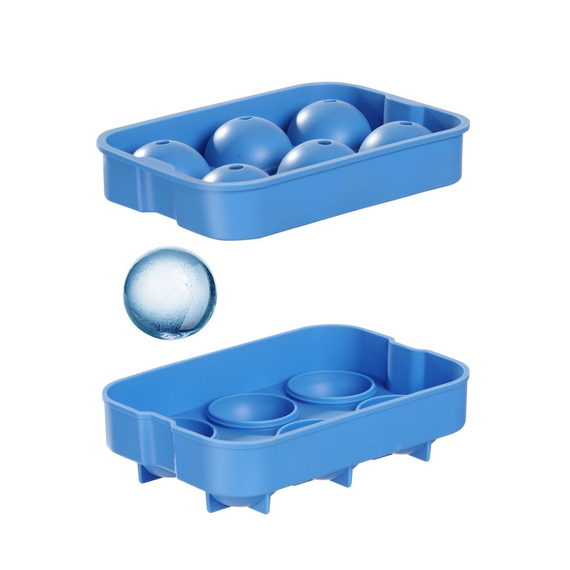 BarUp Eiswürfelform, kugelförmig, Blau, 180x125x(H)50mm 3 BarUp Eiswürfelform, kugelförmig, Blau, 180x125x(H)50mm