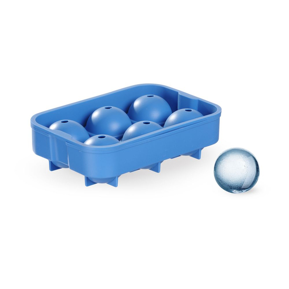 BarUp Eiswürfelform, kugelförmig, Blau, 180x125x(H)50mm 4 BarUp Eiswürfelform, kugelförmig, Blau, 180x125x(H)50mm