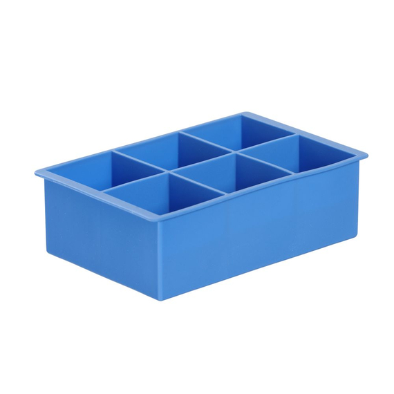 BarUp Eiswürfelform, XL-Würfel, Blau, 170x110x(H)52mm BarUp Eiswürfelform, XL-Würfel, Blau, 170x110x(H)52mm