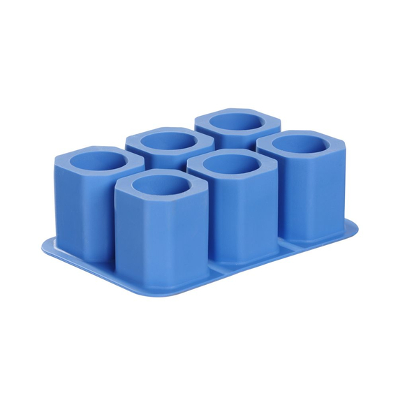 BarUp Eiswürfelform, Shotglas, Blau, 125x190x(H)60mm 1 BarUp Eiswürfelform, Shotglas, Blau, 125x190x(H)60mm