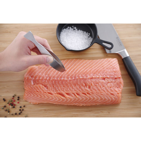 Hendi Pinzette für Fischgräten, flacher Kopf, (L)130mm 3 Hendi Pinzette für Fischgräten, flacher Kopf, (L)130mm