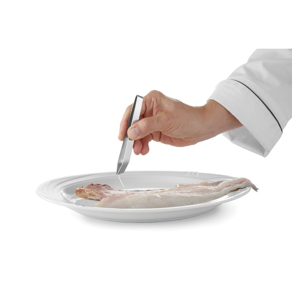 Hendi Pinzette für Fischgräten, schräger Kopf, (L)120mm 4 Hendi Pinzette für Fischgräten, schräger Kopf, (L)120mm