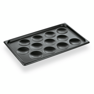 Was Germany Muffinblech GN 1/1 mit Antihaftbeschichtung, 53 x 32,5 cm, Aluminium