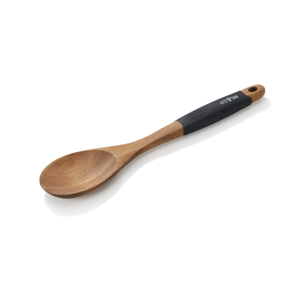 Let`S Cook Servierlöffel, 30,5 cm, Akazienholz, Silikon Let`S Cook Servierlöffel, 30,5 cm, Akazienholz, Silikon
