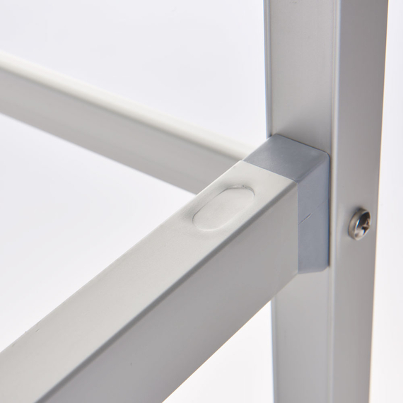 Stalgast Lagerregal aus Aluminium, 900x460x1680 mm (BxTxH) 4 Stalgast Lagerregal aus Aluminium, 900x460x1680 mm (BxTxH)