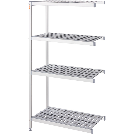 Stalgast Lagerregal aus Aluminium mit 2 Beinen 859x560x1680 mm (BxTxH) Stalgast Lagerregal aus Aluminium mit 2 Beinen 859x560x1680 mm (BxTxH)