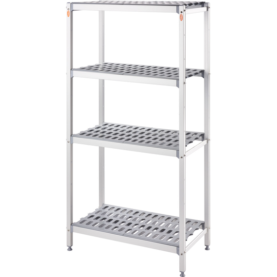 Stalgast Lagerregal aus Aluminium, 1510x560x1680 mm (BxTxH) Stalgast Lagerregal aus Aluminium, 1510x560x1680 mm (BxTxH)