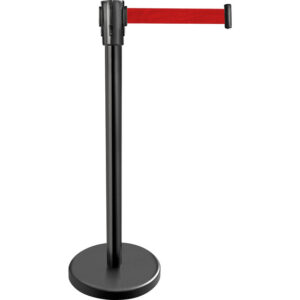 Abgrenzungsständer, Zugband rot, H. 900 mm, 2 Stück