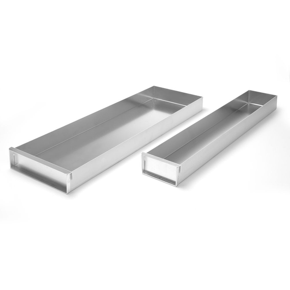 Hendi Backblech mit abnehmbarer Seitenwand, 580x100x(H)50mm 2 Hendi Backblech mit abnehmbarer Seitenwand, 580x100x(H)50mm