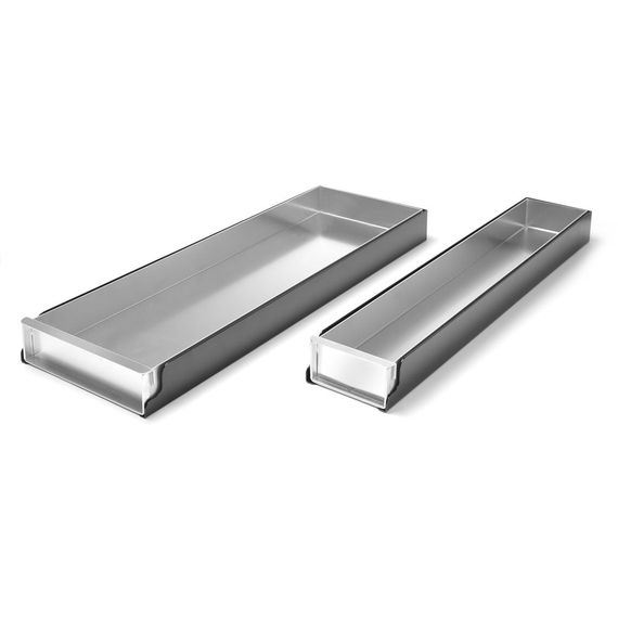 Hendi Backblech mit abnehmbarer Seitenwand, 580x100x(H)50mm 4 Hendi Backblech mit abnehmbarer Seitenwand, 580x100x(H)50mm