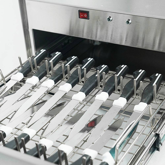Ei- und Messersterilisator, Abmessung 360x530x245 mm (BxTxH) 2 Ei- und Messersterilisator, Abmessung 360x530x245 mm (BxTxH)