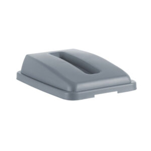 Hendi Deckel mit Öffnung für 60 l Abfalleimer, Hellgrau, 660x470x(H)30mm