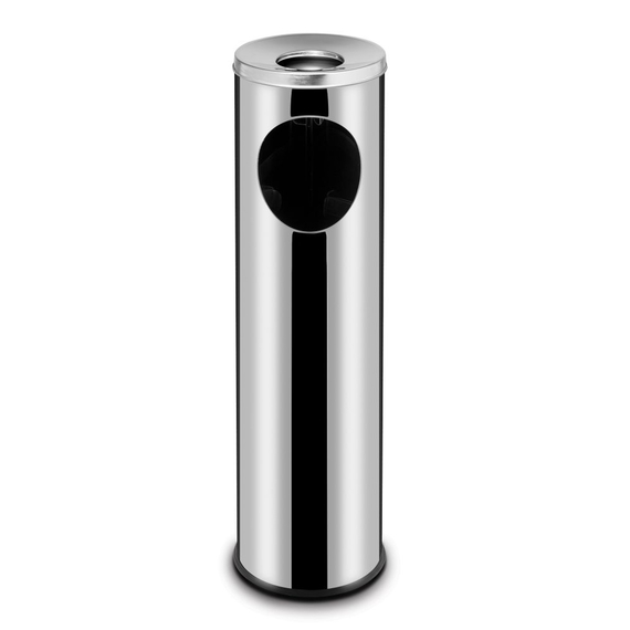 Hendi Mülleimer Standmodell mit Aschenbecher, 15L, ⌀200x(H)700mm Hendi Mülleimer Standmodell mit Aschenbecher, 15L, ⌀200x(H)700mm