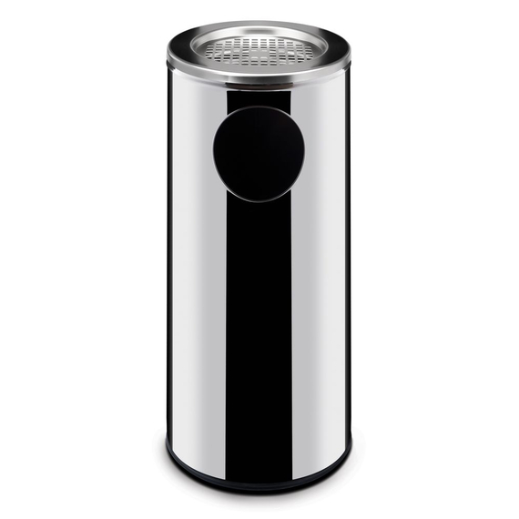 Hendi Mülleimer Standmodell mit Aschenbecher, 33L, ⌀240x(H)660mm Hendi Mülleimer Standmodell mit Aschenbecher, 33L, ⌀240x(H)660mm