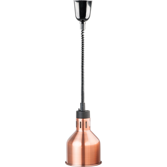 Wärmelampe zur Deckenbefestigung, bronze, 0,25 kW, Ø 173 mm Wärmelampe zur Deckenbefestigung, bronze, 0,25 kW, Ø 173 mm