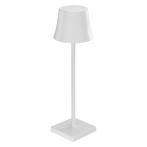 LED-Tischleuchte kabellos mit Touch-Bedienung, dimmbar, weiß, H. 375 mm