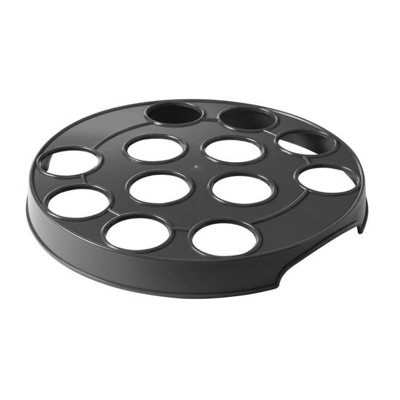 BarUp Bierglasträger, Schwarz, ⌀315x(H)35mm BarUp Bierglasträger, Schwarz, ⌀315x(H)35mm