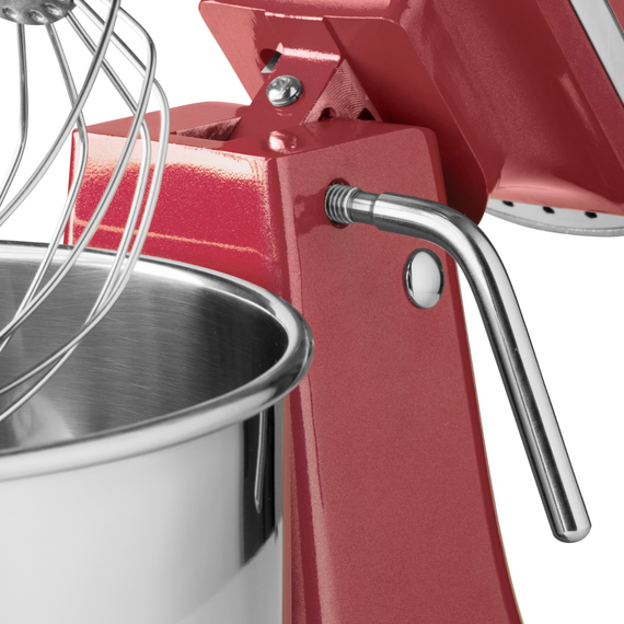 Maxima Gastro Planetenmischer - 7 l - Bis zu 2 kg Teig - Raspberryrot 5 Maxima Gastro Planetenmischer - 7 l - Bis zu 2 kg Teig - Raspberryrot