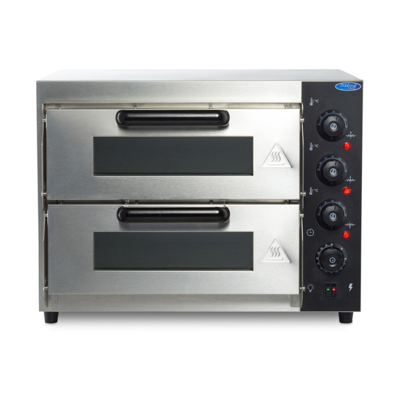 Maxima Gastro Pizzaofen - Passt 2 x Ø 40 cm Pizzas - Doppeldeck 7 Maxima Gastro Pizzaofen - Passt 2 x Ø 40 cm Pizzas - Doppeldeck