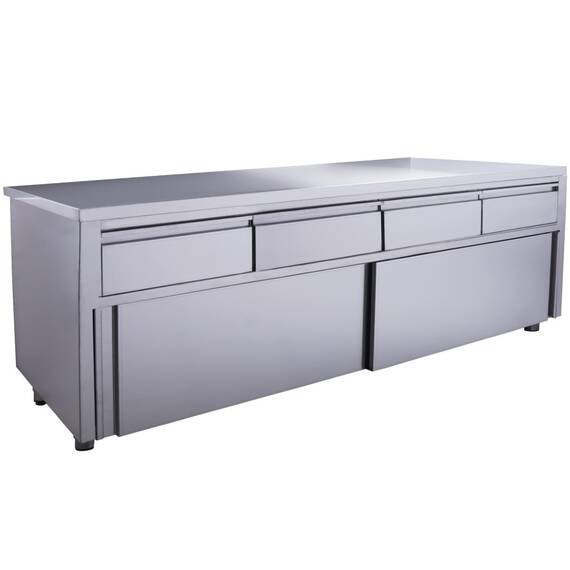 SARO Schiebetürenschrank - 4 Schubladen 2000X700mm SARO Schiebetürenschrank - 4 Schubladen 2000X700mm