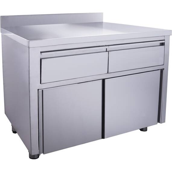 SARO Schiebetürenschrank - 2 Schub 1200X700mmAufkantung SARO Schiebetürenschrank - 2 Schub 1200X700mmAufkantung