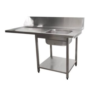 SARO Zulauftisch Spülmaschine rechts 1 Becken 1600mm