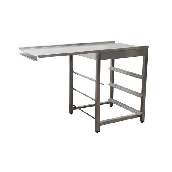 SARO Ablauftisch für Spülmaschine links 1200mm SARO Ablauftisch für Spülmaschine links 1200mm