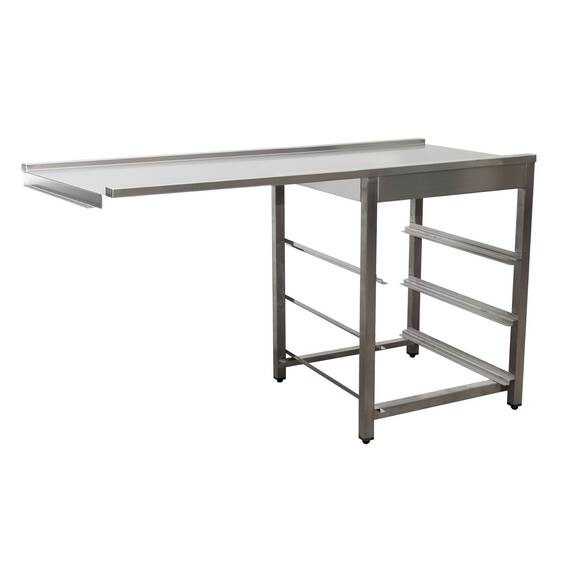 SARO Ablauftisch für Spülmaschine links 1600mm SARO Ablauftisch für Spülmaschine links 1600mm