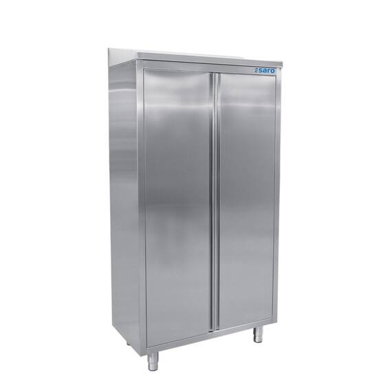 SARO Edelstahlhochschrank schräges Dach 600mm SARO Edelstahlhochschrank schräges Dach 600mm