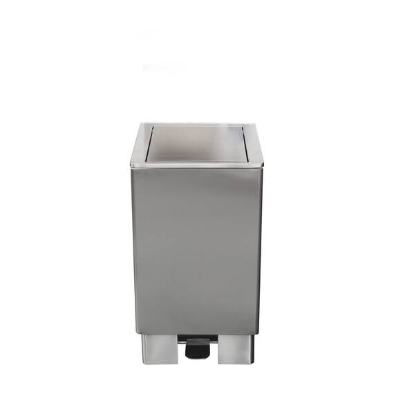 SARO Edelstahlmülleimer 60 Liter, Apollo SARO Edelstahlmülleimer 60 Liter, Apollo