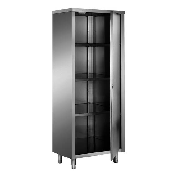 SARO Edelstahl-Lagerschrank mit 1 Flügeltür 500x600 AISI 430 SARO Edelstahl-Lagerschrank mit 1 Flügeltür 500x600 AISI 430