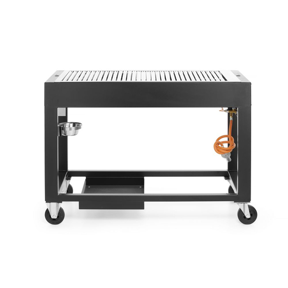Hendi Gasgrill Tampa, Schwarz, 10kW, 1260x580x(H)900mm Hendi Gasgrill Tampa, Schwarz, 10kW, 1260x580x(H)900mm