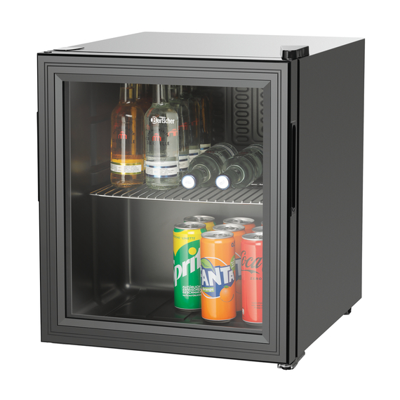 Bartscher Glastürenkühlschrank 46 1 Bartscher Glastürenkühlschrank 46