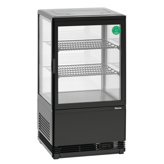 Bartscher Mini-Kühlvitrine 58L-SW 6 Bartscher Mini-Kühlvitrine 58L-SW