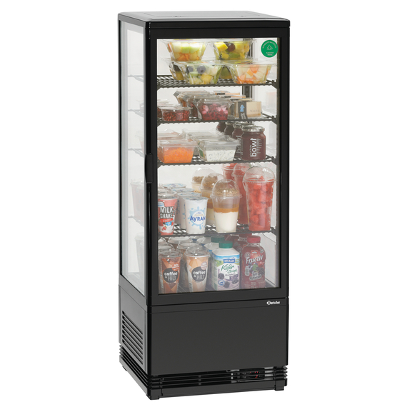 Bartscher Mini-Kühlvitrine 98L-SW Bartscher Mini-Kühlvitrine 98L-SW