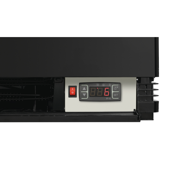 Bartscher Mini-Kühlvitrine 98L-SW 2 Bartscher Mini-Kühlvitrine 98L-SW